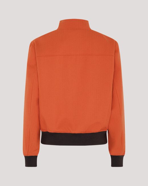 Racil Orange Jordan Bomber