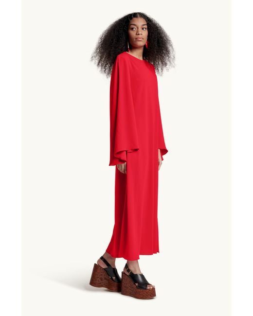 Racil Red Jackie Kaftan Dress