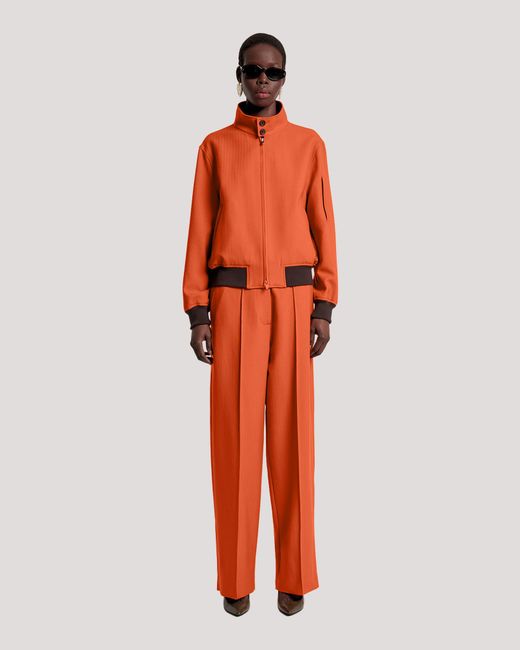 Racil Orange Jordan Bomber