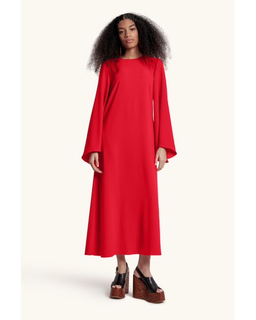 Racil Red Jackie Kaftan Dress