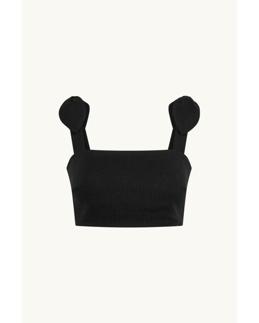 Racil Black Bow Bralette