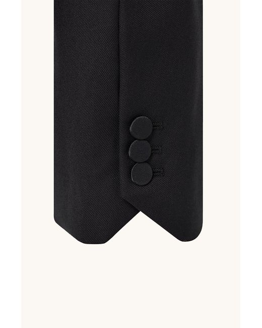 Racil Black Bianca Tuxedo Jacket