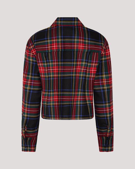 Racil Blue Rox Cropped Shirt