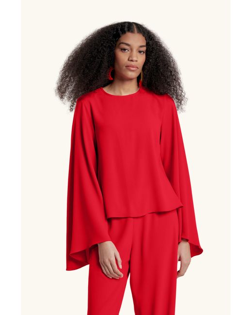 Racil Red Jackie Top