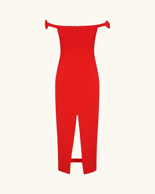 Racil Red Sabine Dress