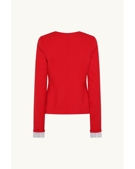 Racil Red Taylor Top