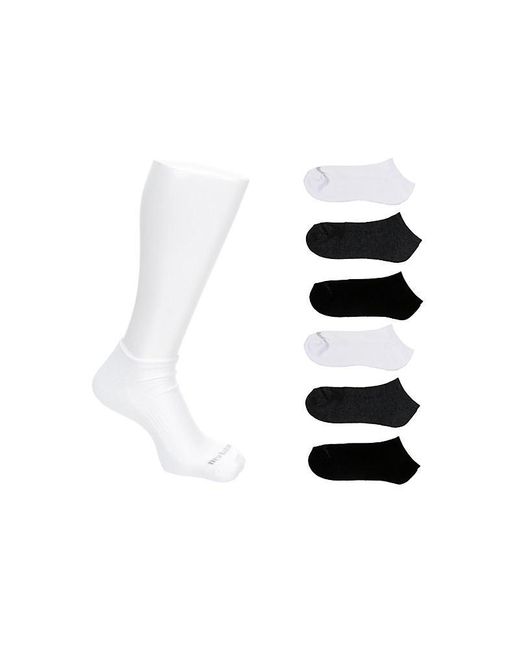 New Balance Black Athletic Low Cut 6 Pairs Socks for men