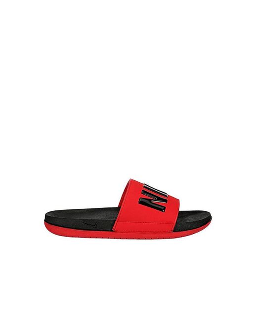 Nike Red Offcourt Slide Sandal for men