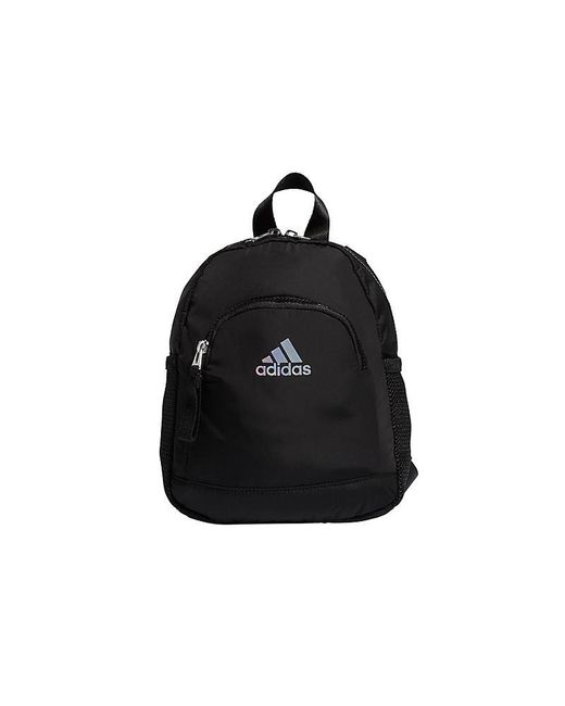 Adidas Black Linear 3 Mini Backpack