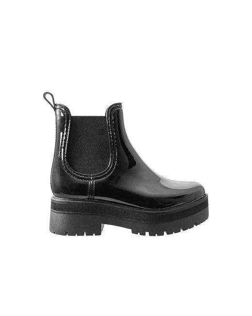 Capelli Black Chunky Rain Boot