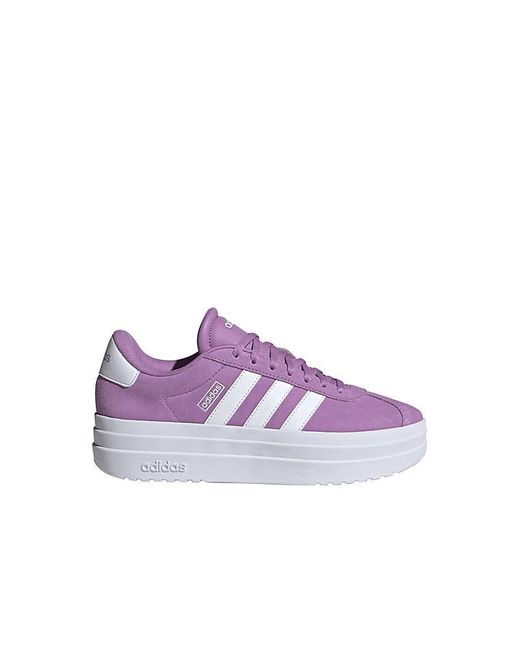 Adidas Purple Vl Court Bold Sneaker