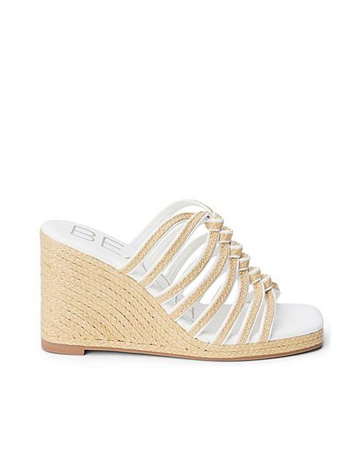 Beach Casual High Laney Raffia in White | Lyst
