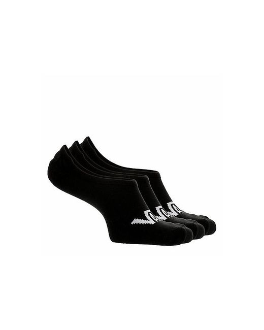 Vans Black Super No Show Liner Socks 3 Pairs for men