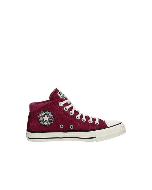 Converse Red Chuck Taylor All Star Madison Mid Top Sneaker