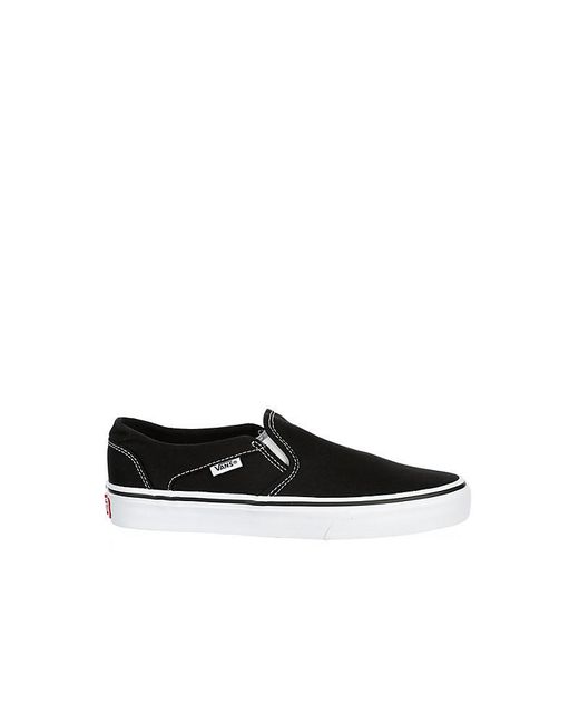 Vans Black Asher Slip On Sneaker