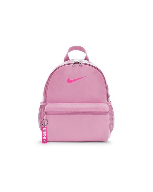 Nike Pink Brasilia Jdi Mini Bag Backpack