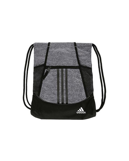 Adidas Black Alliance Ii Drawstring Backpack