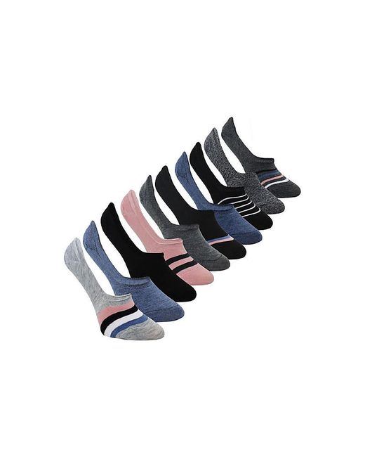 Steve Madden Black Liner Socks 10 Pairs