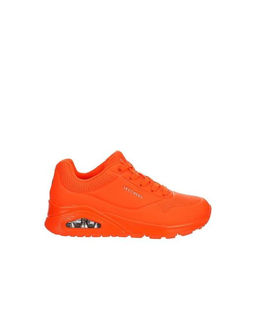 Skechers Orange Uno Sneaker