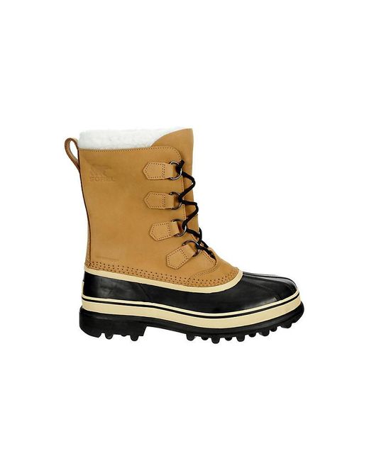 Sorel Black Caribou Snow Boot for men