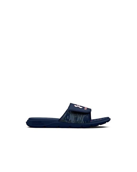 Under Armour Blue Ignite Pro Slide Sandal Slides Sandals for men
