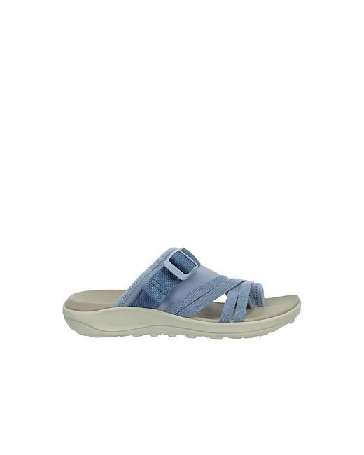 Merrell Blue District 4 Post Slide Slides Sandals