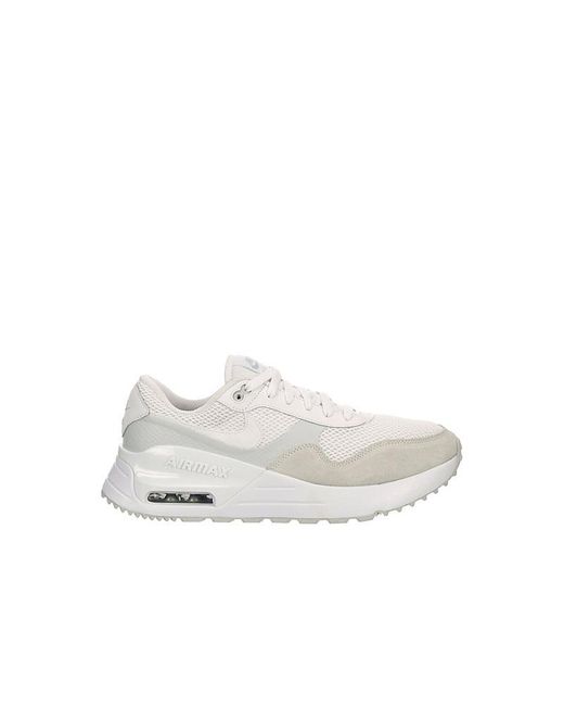 Nike White Air Max Systm Sneaker Running Sneakers for men