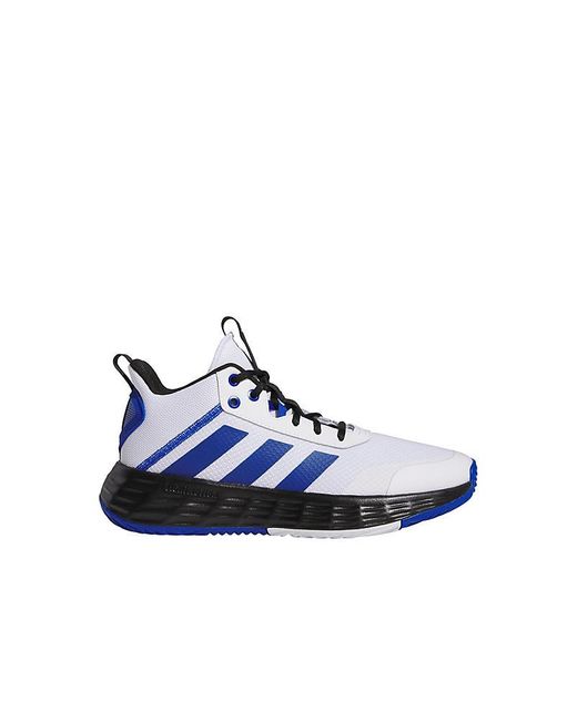 Adidas Blue Own The Game 2.0 Basketball Shoe for men