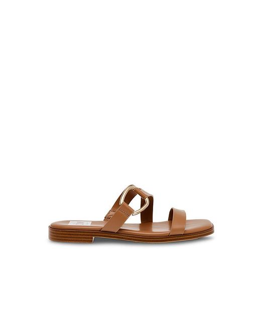 DV by Dolce Vita Black Masani Flat Flide Sandal