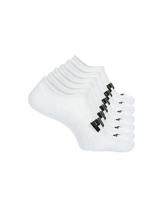 PUMA Black Large Liner Socks 6 Pairs for men