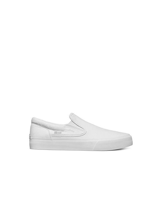 DC Shoes White Trase Slip On Sneaker for men