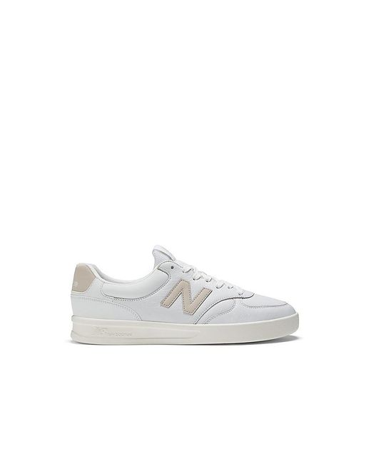 New Balance White Ct300 V3 Court Sneaker