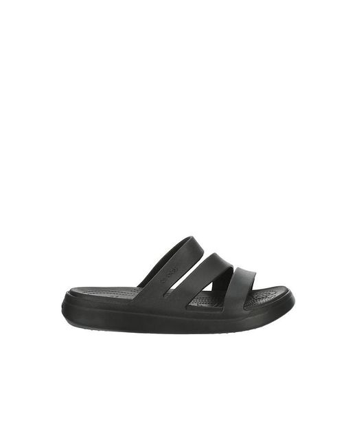 CROCSTM Black Getaway Strappy Sandal Slides Sandals