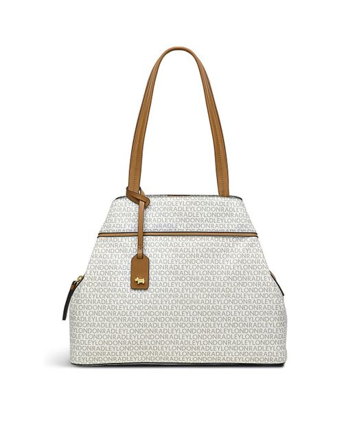 Radley London Women's Shepherdess Walk Signature Logo Medium Ziptop