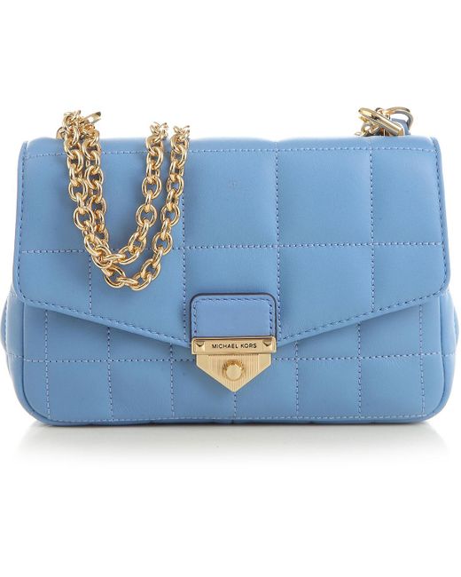 Sac Bandouliere Femme Pas Cher En Soldes Michael Kors En Coloris Bleu Lyst