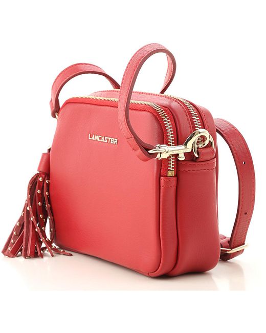 Lancaster Shoulder Bag For Women On Sale in Red - Lyst