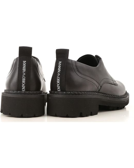 Emporio Armani Lace Up Shoes For Men 