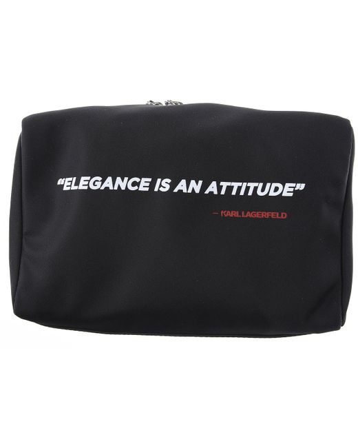 karl lagerfeld toiletry bag