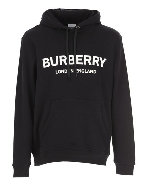 Burberry Sweatshirt For Men in Black for Men - Lyst