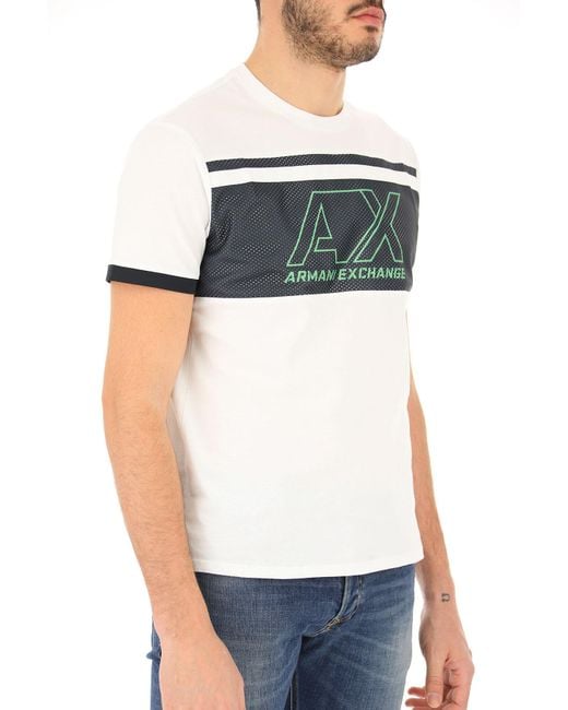 emporio armani white t shirt mens