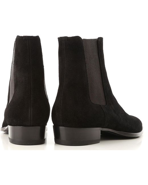 yves saint laurent chelsea boots mens