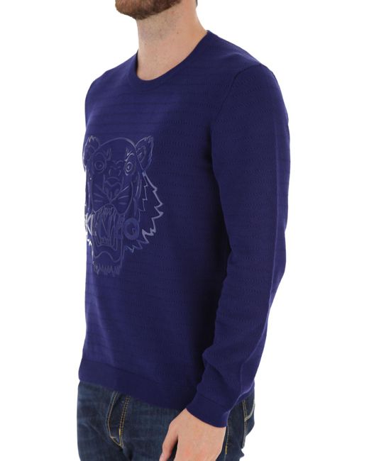 kenzo blue jumper