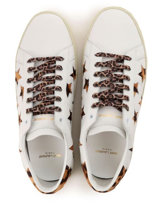 saint laurent white sneakers mens