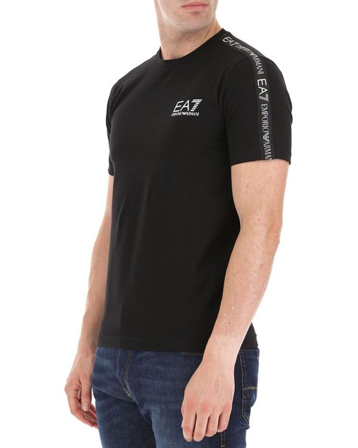 emporio armani black t shirt mens
