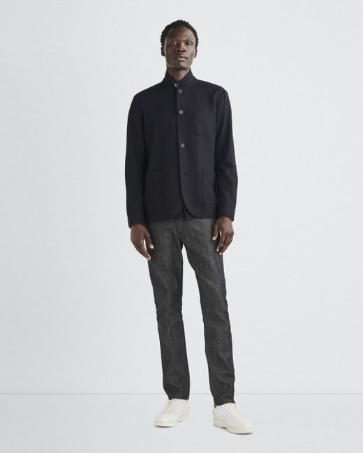 Rag & Bone Black Prospect Knit Blazer for men