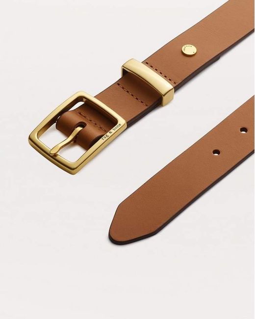Rag & Bone Natural X Boyfriend Leather Belt