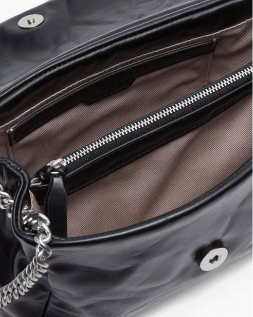 Rag & Bone White Chelsea Small Flap Bag