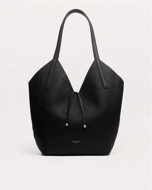 Rag & Bone Black Alix Leather Tote