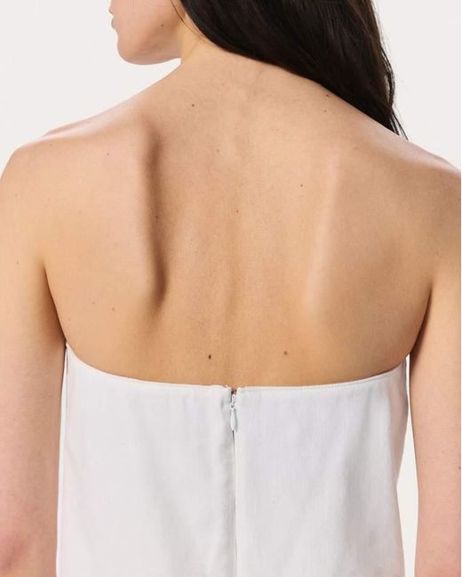 Rag & Bone White Aurora Denim Top
