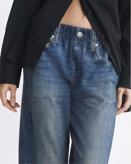 Rag & Bone Blue Miramar Terry Jogger Pant